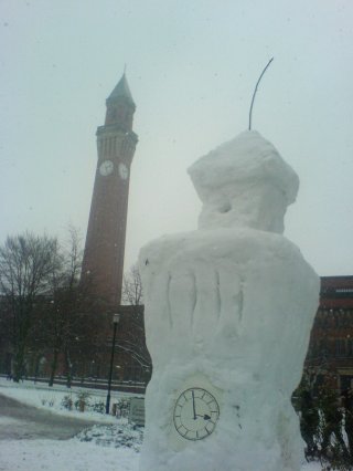 Snow-Clocktower