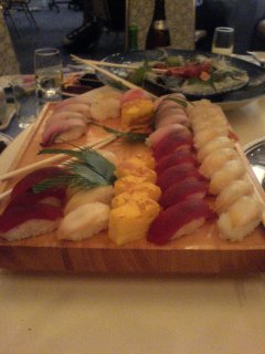 Lots of Nigiri Sushi!